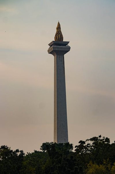 A panoramic view of Dataran Lang with the majestic eagle statue overlooking the Terengganu River
